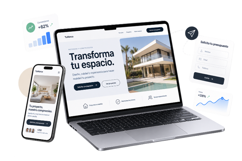 Landing page agencia marketing